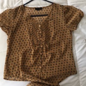 See through, lightweight blouse